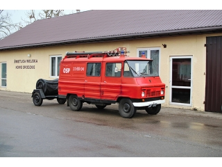 <!-- 20200108 -->OSP Nowe Grodzkie. Nowa misja strażackiego Żuka.