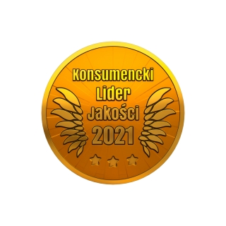 Złote Godło - Konsumencki Lider Jakości 2021