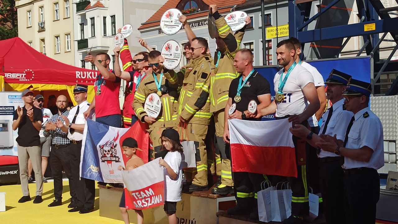 Toruń - Międzynarodowe Mistrzostwa Polski o tytuł „Najtwardszego Strażaka”