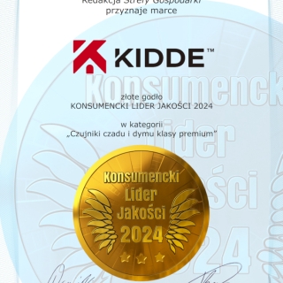 Dyplom Konsumencki Lider Jakości 2024