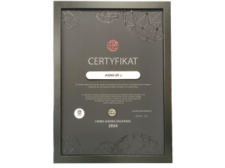 <!-- 20240321 -->Aisko firmą godną zaufania