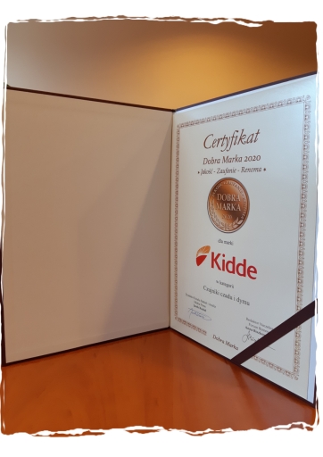 Dyplom Dobra Marka 2020 dla Kidde