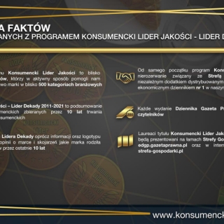 Kidde Lider Dekady 2011 - 2021, podsumowanie. 3 strona.