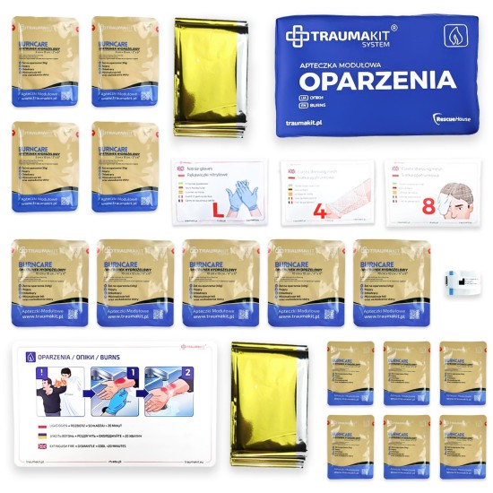 Apteczka Modułowa ROSZ TRAUMA KIT - Walizka 4 (pomarańczowy) Apteczka Modułowa ROSZ TRAUMA KIT - Walizka 4 (pomarańczowy)