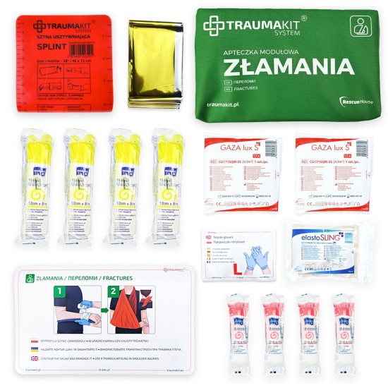 Apteczka Modułowa ROSZ TRAUMA KIT - Walizka 4 (pomarańczowy) Apteczka Modułowa ROSZ TRAUMA KIT - Walizka 4 (pomarańczowy)