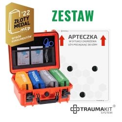 Apteczka Modułowa ROSZ TRAUMA KIT - Walizka 4 (pomarańczowy) Apteczka Modułowa ROSZ TRAUMA KIT - Walizka 4 (pomarańczowy)
