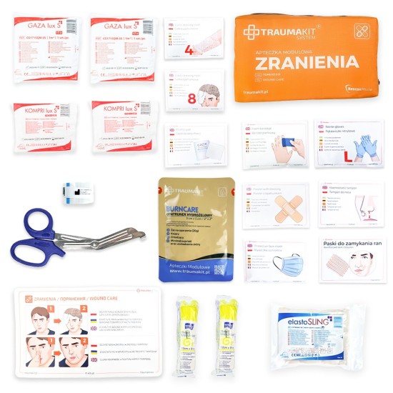 Apteczka Modułowa ROSZ TRAUMA KIT - Walizka 4 (pomarańczowy) Apteczka Modułowa ROSZ TRAUMA KIT - Walizka 4 (pomarańczowy)