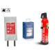Kitchen package - smoke detector, extinguishing spray, fire blanket