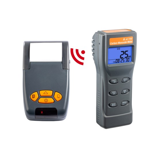 Miernik tlenku węgla z transmisją danych AZ 7702 zdjęcie
