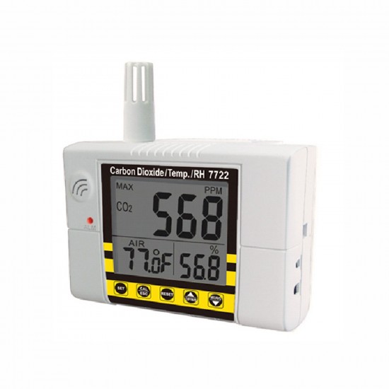 Air parameters meter with relay AZ 7722