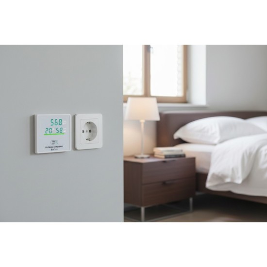 Monitor CO2 / Temp / RH z wyjściem przekaźnikowym AZ 7731 zdjęcie