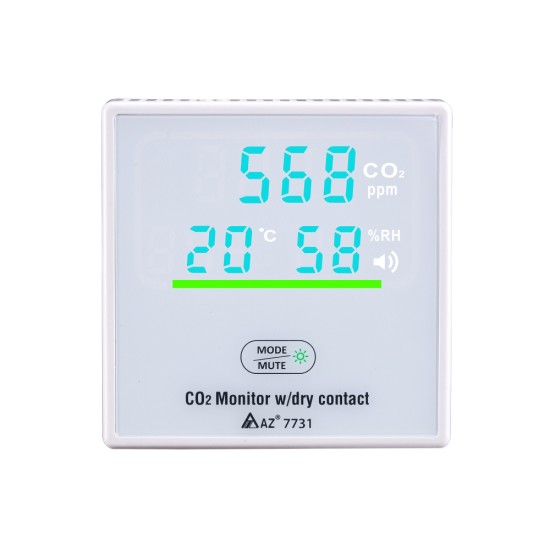 Monitor CO2 / Temp / RH z wyjściem przekaźnikowym AZ 7731 zdjęcie