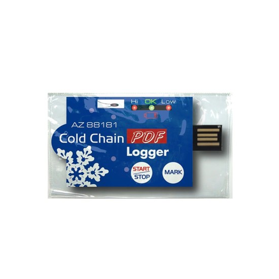 Single-use temperature logger AZ 88181