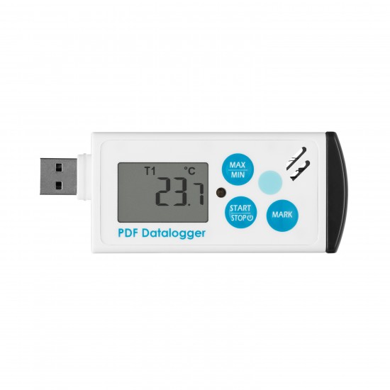Extremely low temperature data logger with probe AZ 88264