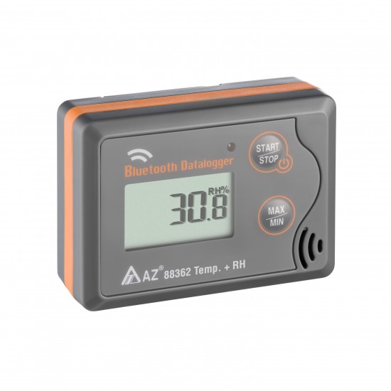 Temperature and humidity logger with bluetooth