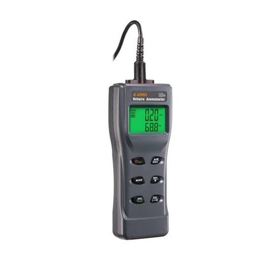 Termoanemometr hot wire AZ 8953 Urządzenia pomiarowe, Mierniki temperatury, Anemometry, Mierniki wielofunkcyjne, Termoanemometry zdjęcie