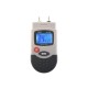 Temperature and material humidity meter