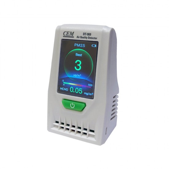 Particulate matter, temperature, humidity & formaldehyde meter