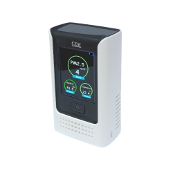 Miernik pyłów zawieszonych, temperatury, wilgotności i formaldehydów