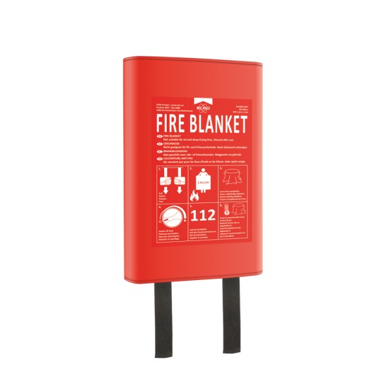 Camper package: CO detector, extinguishing spray, fire blanket