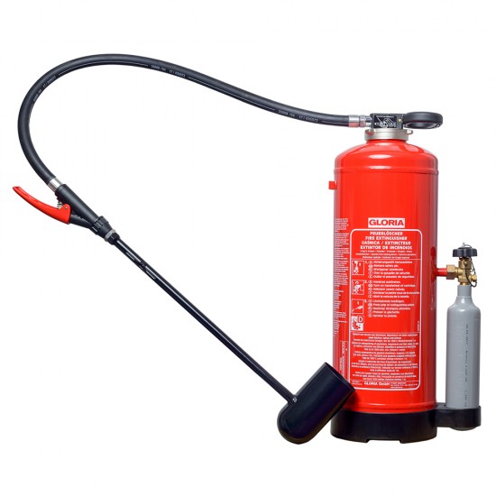 Powder fire extinguisher 12 kg with CO2 cylinder (P12M)