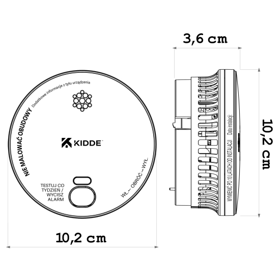 Czujnik dymu 2030-DSR3 Czujnik dymu 2030-DSR3