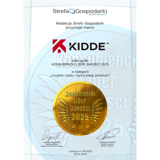 Zestaw 2 czujek dymu Kidde 2030-DSR3 Zestaw 2 czujek dymu Kidde 2030-DSR3