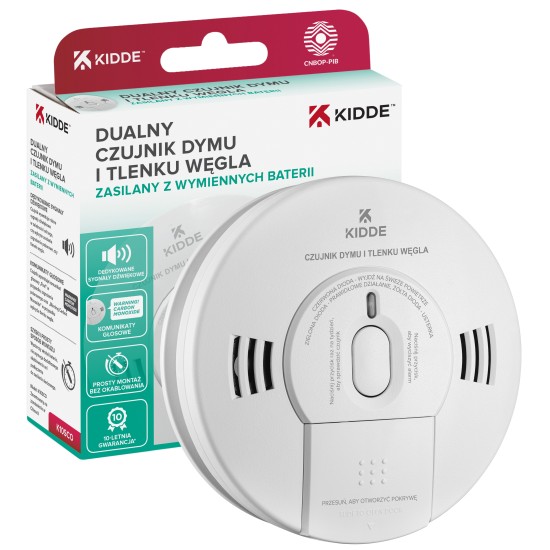 Smoke & carbon monoxide alarm K10SCO