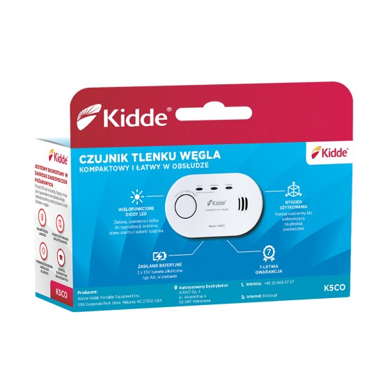 Carbon monoxide alarm Kidde K5CO