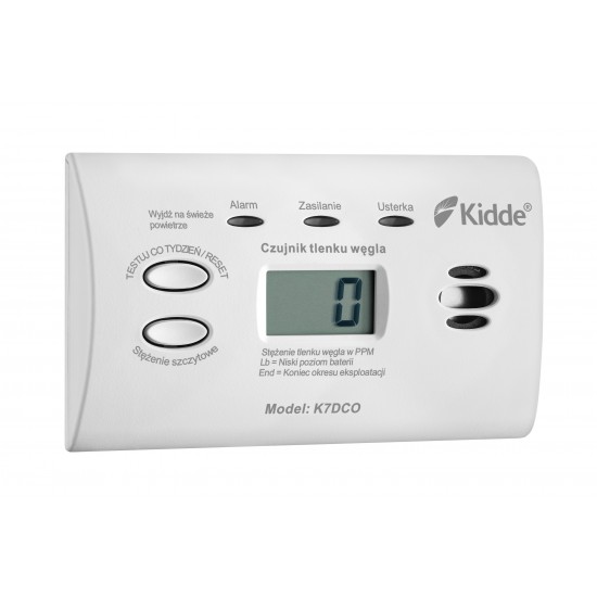 Comfort package - carbon monoxide, gas and smoke detector