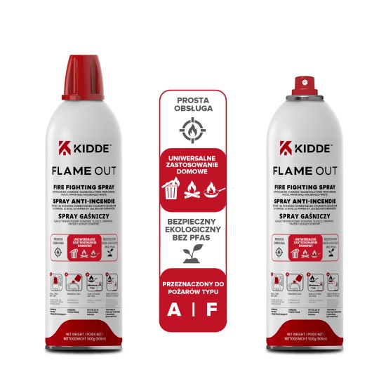 Spray gaśniczy Kidde FlameOut (500 ml)