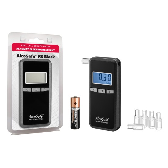 Alkomat Alcosafe F8 Black Alkomat Alcosafe F8 Black