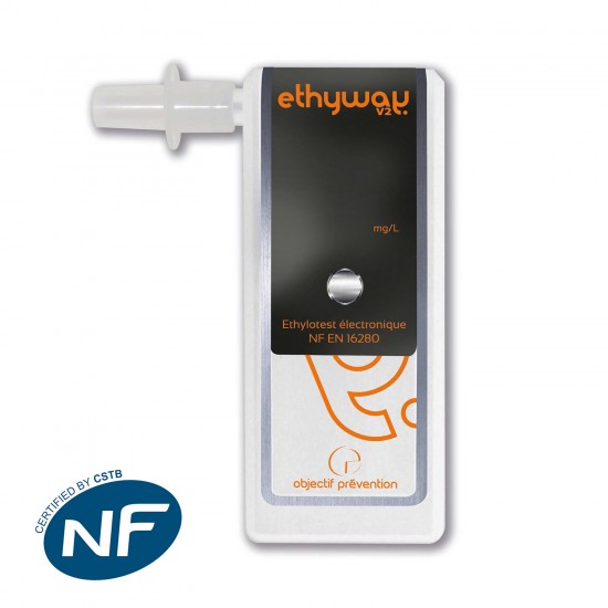 Breathalyzer Ethyway V2 with NF certificate
