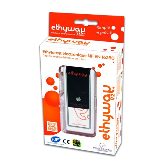 Breathalyzer Ethyway V2 with NF certificate