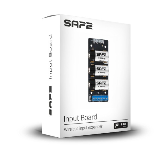 Moduł wejścia systemu Safe Input Board-biały zdjęcie