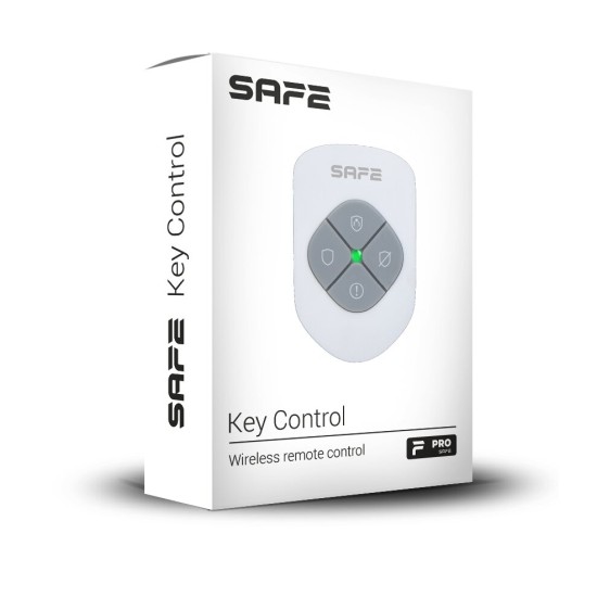 Bezprzewodowy pilot do systemu SAFE Key Control- biały zdjęcie