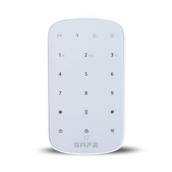 Klawiatura systemu SAFE Keypad Plus - biały zdjęcie