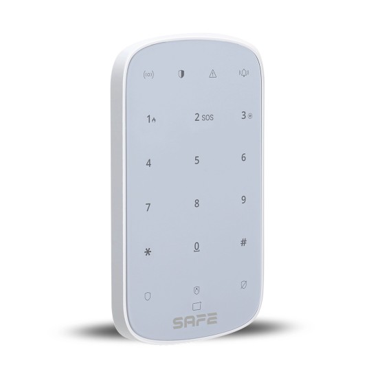 Klawiatura systemu SAFE Keypad Plus - biały zdjęcie