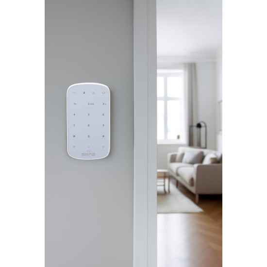 Klawiatura systemu SAFE Keypad Plus - biały zdjęcie