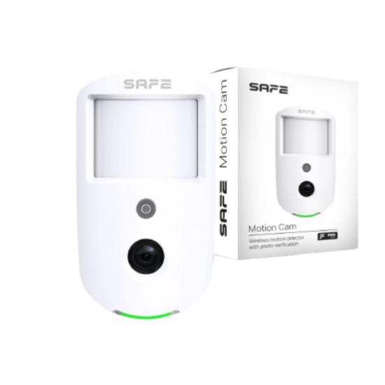 Bezprzewodowy czujnik ruchu Safe Motion CAM (PhoD)-biały zdjęcie