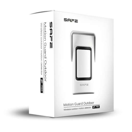 Zewnętrzny czujnik ruchu systemu Safe Motion Guard Ouutdoor-biały zdjęcie