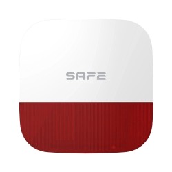 Syrena zewnętrzna systemu Safe Outdoor Siren-biały