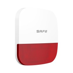 Syrena zewnętrzna systemu Safe Outdoor Siren-biały